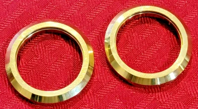 2 Titanium Coated Ceramic Headset Bearings For Cane Creek,  Token Brand - Image 1 of 4