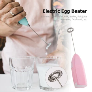 Mini Coffee Foamer Batidor de café eléctrico rápido para comida casera (rosa) - Imagen 1 de 7