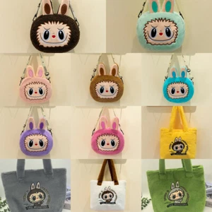 LABUBU The Monsters Etciting Macaron Plush Cute Bags Crossbody Bag Xmas Gift - Picture 1 of 23