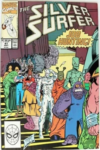Comic Book - Marvel - THE SILVER SUFER Job Hunting - #41 Sept 1990 - Very Good - Picture 1 of 1
