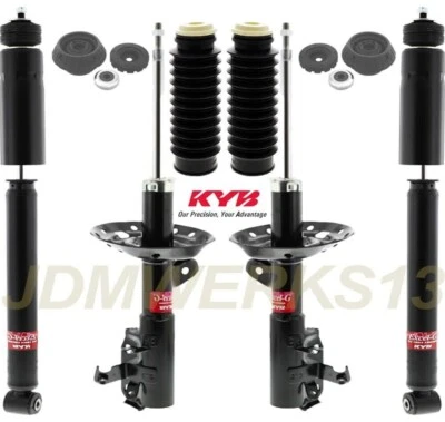 KYB 4 SHOCKS STRUTS STRUTS MOUNTS & BOOTS KIT for HONDA CR-Z CRZ 2011 11 12 2012 - Image 1 of 2