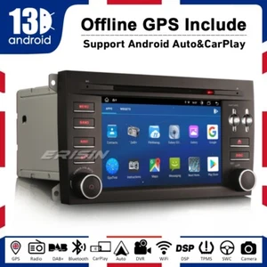 7" Android 14 CarPlay Autoradio 2DIN DVD GPS Radio für Porsche Cayenne 4+64GB - Bild 1 von 18