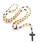 Catholic Beads Rosary Necklace Chain Necklace for Women Men Christian