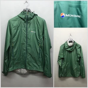 Parka Anorak Grande MONTANE Para Hombre Verde Deportiva Impermeable Ligera - Imagen 1 de 12