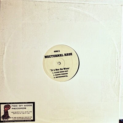 Nocturnal Rage–It's Noc On Wood/Best That I Can 12" (Promo), 2003 Noc On Wood M! - Image 1 of 2