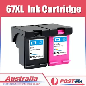 Universal 67xl Ink Cartridges for HP Ink 67 XL for deskjet 2752 Envy 6052 6055 - Picture 1 of 14
