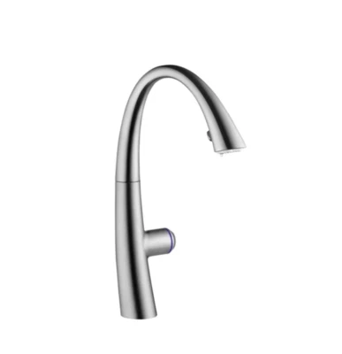 KWC 10.201.242.127 ZOE Touch Light PRO Grifo de cocina extraíble en ACERO, ¡Nuevo! Foto 1 de 4