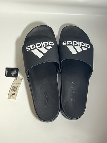 Sandali scarpe uomo Adidas Adilette Comfort Slides rari taglia 18 nuovi con etichette nuovi con etichette