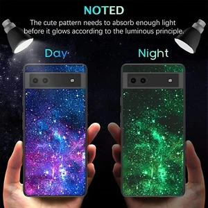 Glow in The Dark Case For Google Pixel 6 6.4" 2021 Shockproof Heavy Duty Cover - Picture 1 of 7