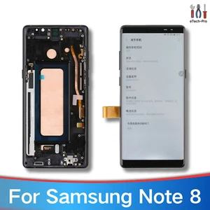 Repuesto Conjunto Pantalla LCD Pantalla Táctil Pequeña Para Samsung Note 8 SM-N950 - Imagen 1 de 7