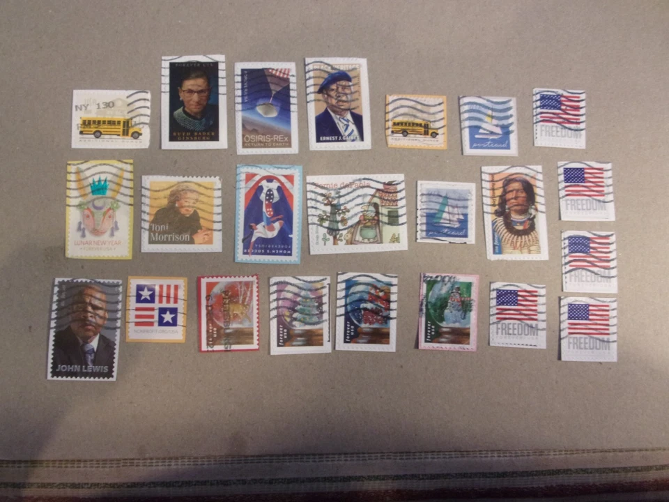 USA Used 2023 Issues, 23 Different Forever Stamps - Image 1 of 1