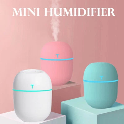 220ml Portable USB LED Mini Car Home Humidifier Aroma Oil Diffuser Mist Purifier - Image 1 of 4