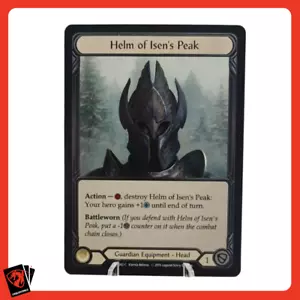Flesh And Blood Welcome To Rathe Alpha Helm Of Isen's Peak Cold Foil NM - Picture 1 of 1