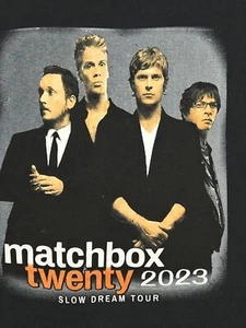 Camiseta Matchbox Twenty 2023 Slow Dream Tour 3XL Matt Nathanson Ben Rector Band - Imagen 1 de 6