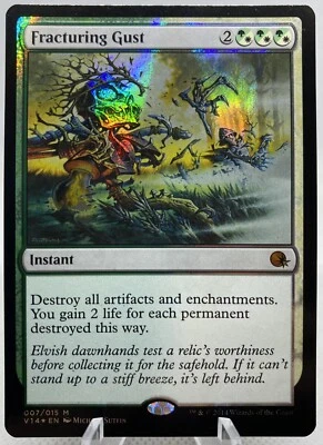 Fracturing Gust From the Vault: Annihilation 007/015 Foil V14 Magic MTG NM/LP - Image 1 of 2
