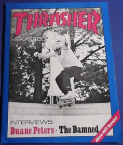 THRASHER MAGAZINE MARCH 1982 DUANE PETERS FRESNO THRASH NOR CAL VINTAGE - Picture 1 of 7