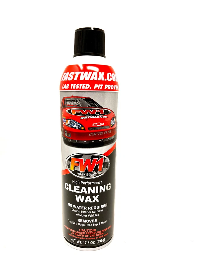 Esmalte de limpieza de cera y lavado sin agua FW1 Fast Wax Carnauba 17,5 oz  Foto 1 de 3