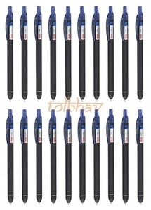 Pentel EnerGel BL 437R Click Roller Gel Pen - Blue Ink 0.7mm Point - Pack of 20 - Picture 1 of 8