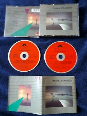 RAINBOW - The Best Of 2 CD RED FACE WEST GERMANY POLYDOR FIRST PRESSING 16 TRX - Image 1 of 2