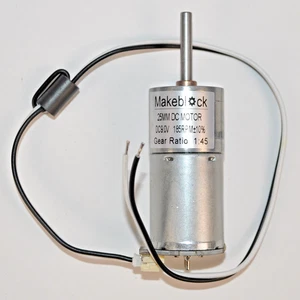 Makeblock 25mm 9V DC 185RPM Rapporto Ingranaggi 1:45 Motore Robot ecc NUOVO - Foto 1 di 3