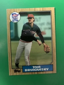 1987 Topps Tiffany Tom Brunansky Minnesota Twins #776 - Picture 1 of 2