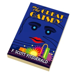 El Gran Libro Gatsby (Azulejo 2x3) hecho con pieza LEGO - Imagen 1 de 1