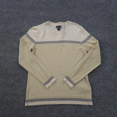 Suéter Patagonia Mujer Extra Pequeño Bronceado Andri Crew Senderismo Aire Libre Pullover Foto 1 de 4
