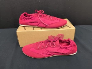 VIVAIA Yancy Jogger Re Nylon Lace Up Sneakerina Women's Shoes US 9 Brick Red - Picture 1 of 13