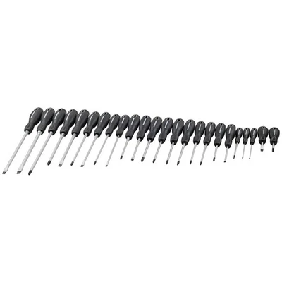 Powerbuilt 24 Piece Pro Tech Cushion Grip Screwdriver Set - 949030 - Image 1 of 4