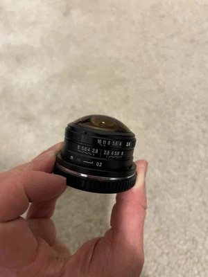 Laowa 4mm f2.8 Canon RF Fisheye Lens for M43 and APS-C Cameras - Image 1 of 4