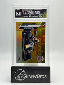 Topps Chrome F1 #25 Alexander Albon Gold 2020 70 aniversario HGA 9,5 RC novato - Imagen 1 de 2