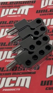 8pc. Billet Ignition Wire Loom Set Black. Best looking/ function MADE U.S.A. - Bild 1 von 7