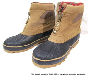 MENS TOTES STEEL SHANK Work BOOTS Duck Rubber & Leather SZ 11 EEE - Picture 1 of 6