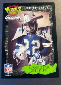 1994 Coca Cola Monsters of the Emmitt Smith 8 of 30 RB Dallas Cowboys #22 - Bild 1 von 2