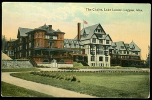 2 POSTCARDS - THE CHALET, LAKE LOUISE, AB - Imagen 1 de 1