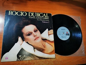 ROCIO DURCAL Canta a Juan Gabriel VOLUMEN 2 MARIACHI RARE SPAIN LP VINYL 1978 - Picture 1 of 2