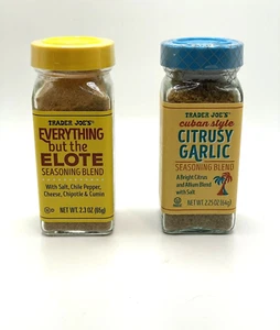 Trader Joe’s Everything but the Elote & Cuban Style Citrusy Garlic COMBO pack - Picture 1 of 13