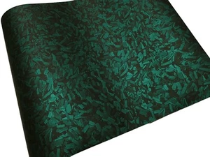 Gloss Matte Infused Forged Carbon Fiber Black Red Vinyl Car Wrap Sticker Decal - Picture 1 of 49