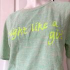 MISSONI Green Boucle Fight Like A Girl Summer Top NEW SMALL