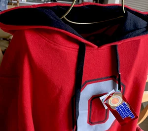 Collegiate Hoodie Boys Youth Size XXL Red Long Sleeve New W/Tags Chest 54” - Picture 1 of 12