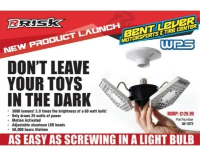 Striker TRiLIGHT Motion Activated Garage Light 3000 Lumens LED Shop Light - Image 1 of 4