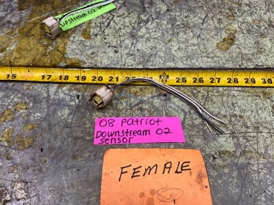 Jeep Patriot Downstream 02 2007-2009 sensor conector hembra coleta Foto 1 de 4