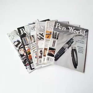 Juego de 6 piezas Pluma World International Magazine 2003 año como nuevo más coleccionable - Imagen 1 de 8