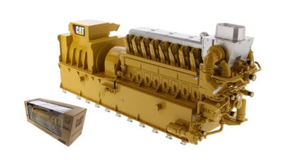 MODELLINO MEZZI CANTIERE DIECAST CAT CG260-16 GAS GENERATORE SCALA 1:25 - Immagine 1 di 4