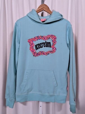 Ice Cream Billionaire Boys Club Azul Cielo Rosa Sprinkle Sudadera con Capucha Pequeña Foto 1 de 4