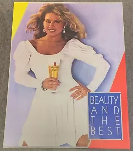 1984 MICHELOB LIGHT PROMO POSTER ~ 20x27 ~ Beauty And The Best - Picture 1 of 1