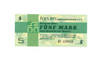 Special genuine 5 Mark GDR Forum Cheque banknote 1979 Foreign Trade fine c !!