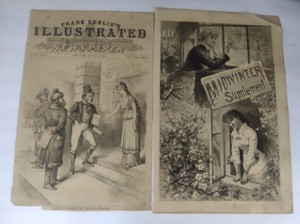 Antique Frank Leslie's Newspaper