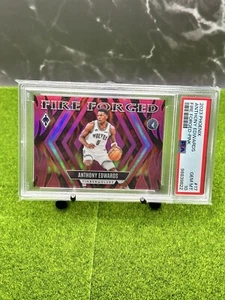 2023 Panini Phoenix Anthony Edwards Fire Forged #17 Pink /99 ๐PSA 10๐ TWolves - Picture 1 of 5