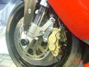 GSX1300 ZX7R 9R 7R GSF Bandit ZRX Beringer Brembo Adapter Hanger Bracket 65mm - Picture 1 of 5